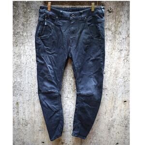 Diesel Black Gold Women’s Pants Size 27 Washed Black Tapered Leg